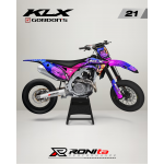 Decal 400 Micron Kawasaki KLX Gordon